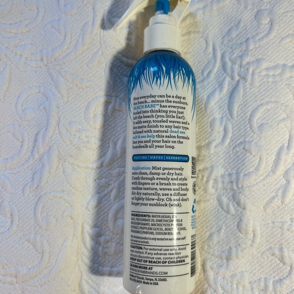 Not Your Mothers Beach Babe Wavy Spray LIKE NEW - Picture 2 of 2